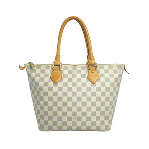 Louis Vuitton Damier Azur White Saleya Tote Bag